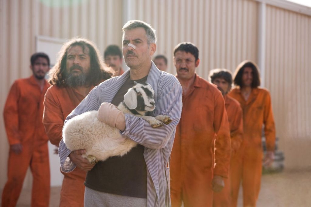 Lyn Cassady (George Clooney) rettet Mensch und Tier - © Kinowelt