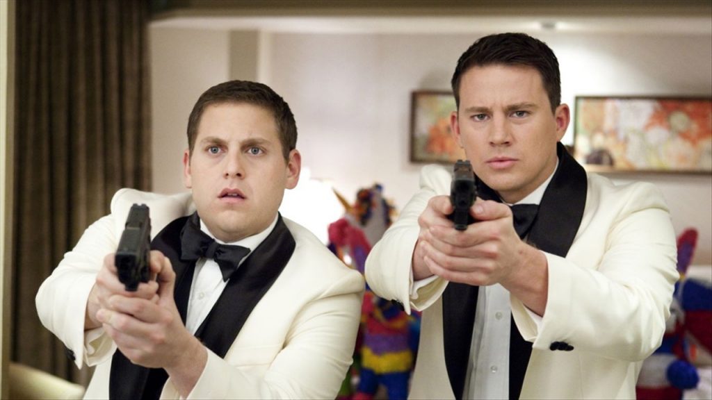 Szenenbild aus 21 JUMP STREET - Jonah Hill und Channing Tatum in Action - © Sony Pictures