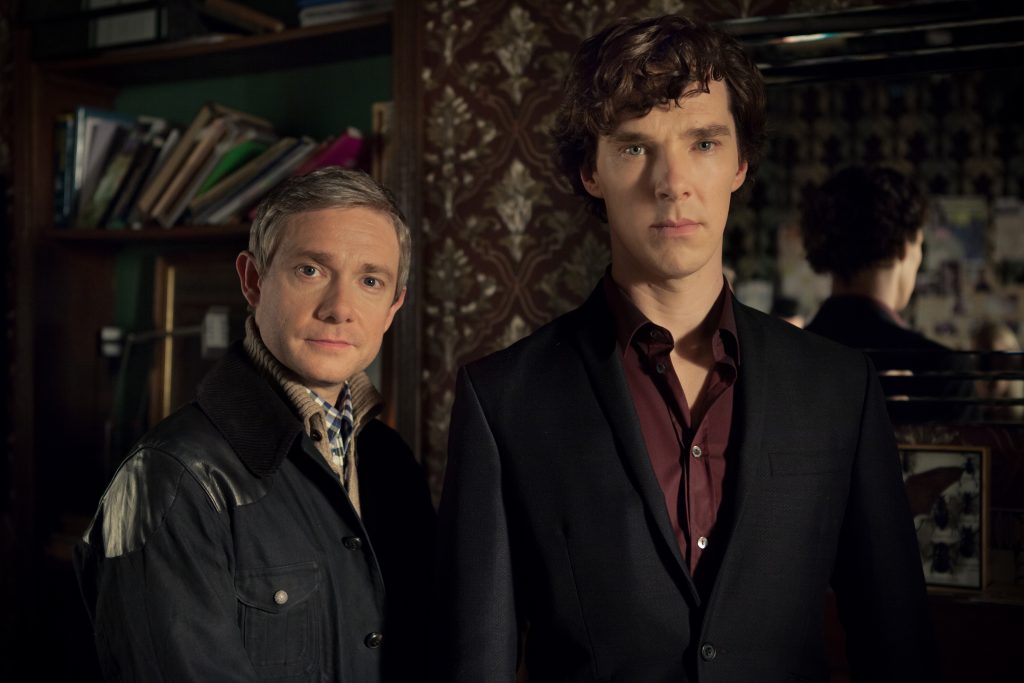 Sherlock Staffel 3 - Martin Freeman und Benedict Cumberbatch - © Polyband Medien