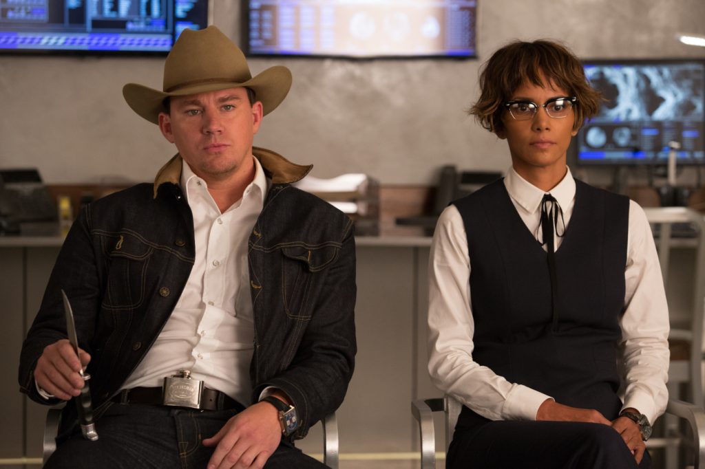 Agent Tequila (Channing Tatum) und Ginger Ale (Halle Berry) -Filmstill aus KINGSMAN: THE GOLDEN CIRCLE (2017) - © 20th Century Fox
