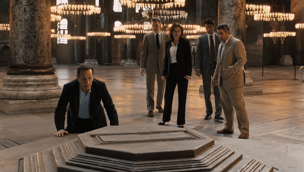 Szenenbild aus INFERNO (2016) - Langdon (Tom Hanks) auf der Suche nach dem Virus - © Sony Home