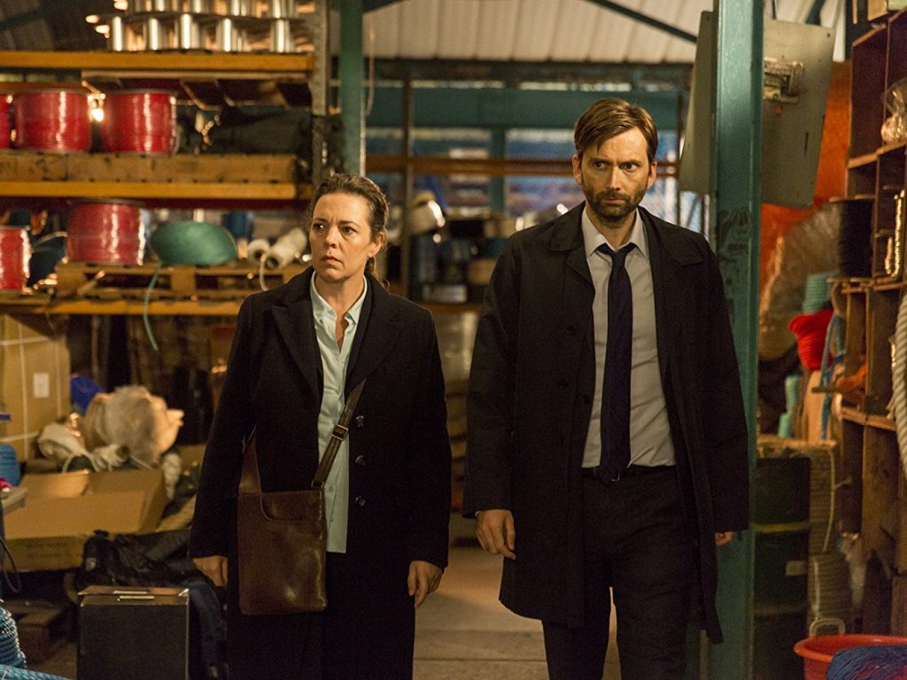 Szenenbild aus der 3. Staffel von BROADCHURCH - Ellie Miller (Olivia Colman) und Alec Hardy (David Tennant) - © ITV