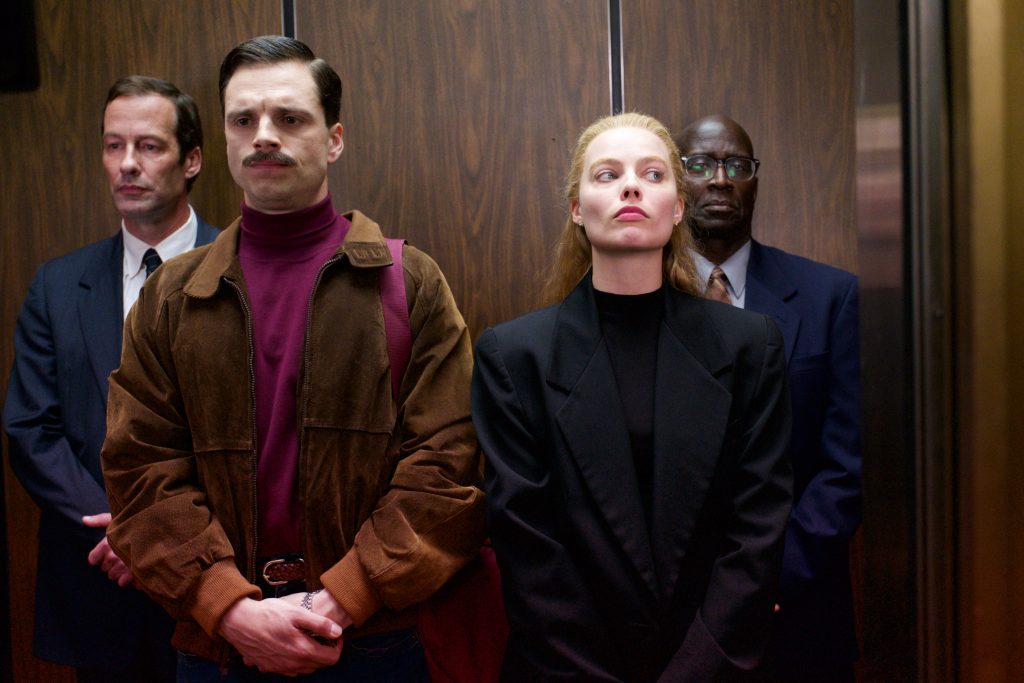 Szenenbild aus I, TONYA (2017) -Jeff Gillooly (Sebastian Stan) und Tonya Harding (Margot Robbie) - © DCM