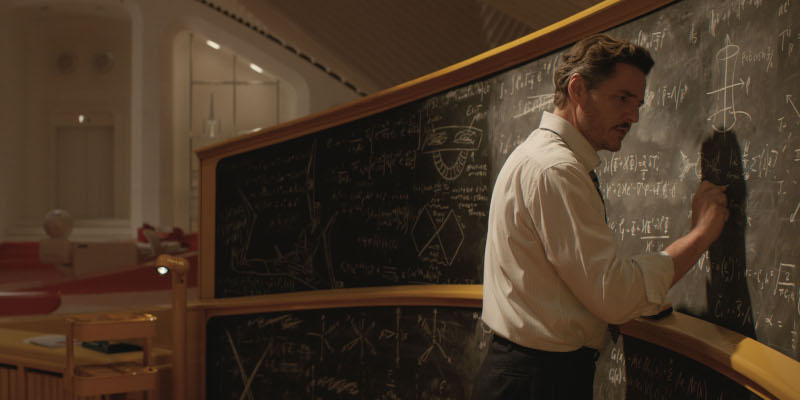 Szenenbild aus FANTASTIC FOUR: FIRST STEPS - Reed Richards (Pedro Pascal) - Photo courtesy of 20th Century Studios/Marvel Studios. © 2025 20th Century Studios / © and ™ 2025 MARVEL.