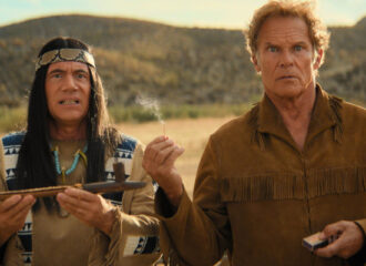 Szenenbild aus DAS KANU DES MANITU - Abahachi (Michael Bully Herbig) und Ranger (Christian Tramitz) - © herbX film/Constantin Film/Luis Zeno Kuhn