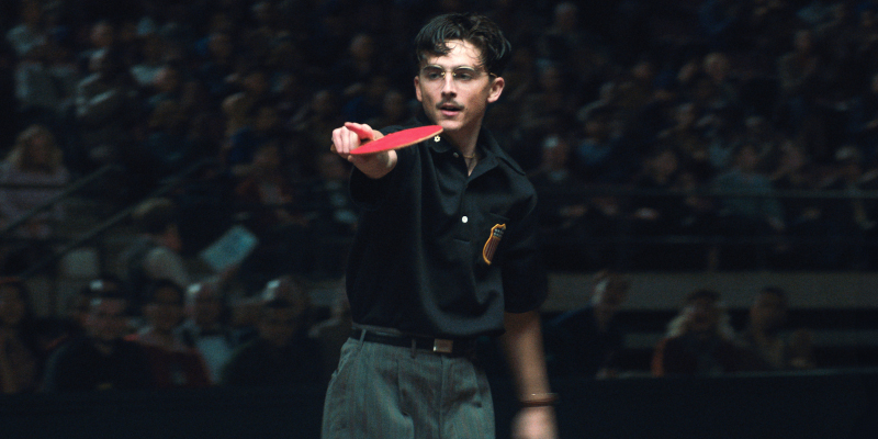 Szenenbild aus MARTY SUPREME - Marty (Timothée Chalamet) - © Tobis Film