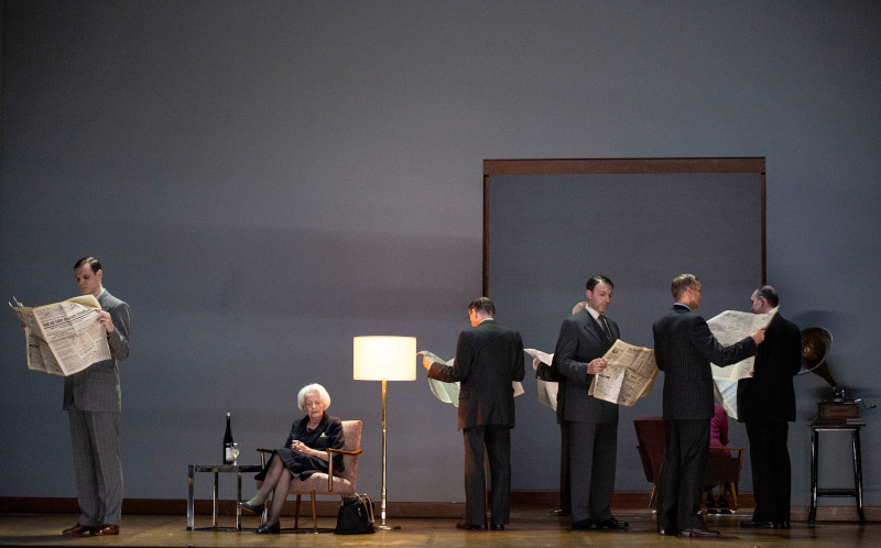 Szenenbild aus EIN DEUTSCHES LEBEN - Brunhilde Pomsel (Lore Stefanek) - © Bernd Uhlig