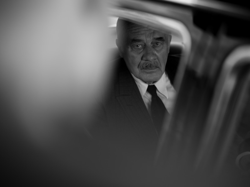 Szenenbild aus VATERLAND - Thomas Mann (Hanns Zischler) - © Neue Visionen Filmverleih / Agata Grzybowska